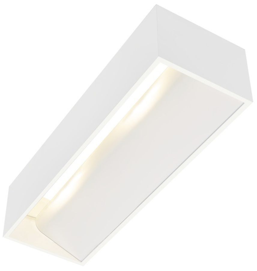 Lampada a muro LED SLV LOGS IN L 17W 1400lm 3000K 300×100×70mm bianco