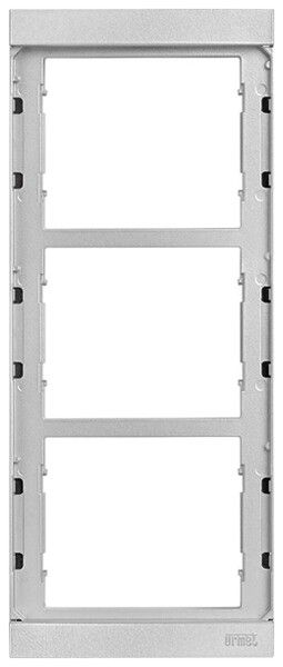 Supporto per modulo telaio Urmet Alpha, 3×modulo, 125×306mm