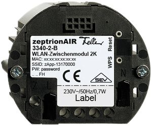 Module intermédiaire WIFI 2K Feller zeptrionAIR