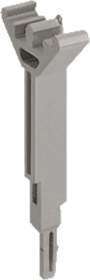 Gruppenschilderträger WAGO 15mm für Klemmen 870 grau