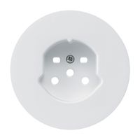 Frontset HA robusto für Steckdose Typ 15 mit Steckklemmen weiss