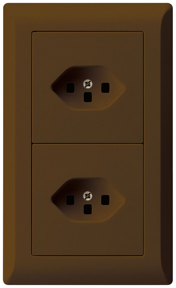 UP-Kombination kallysto.line Gr.I-I vertikal 2×Typ 23 braun