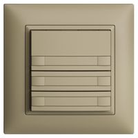 Poussoir KNX RGB ENC EDUE FMI, 250mW, s.LED, papier, 3×poussoir, C.2×T., sa