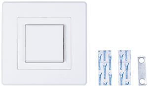 AP-Wandsender Omnio Einertaste ohne Beschriftung 4 Kanäle ws