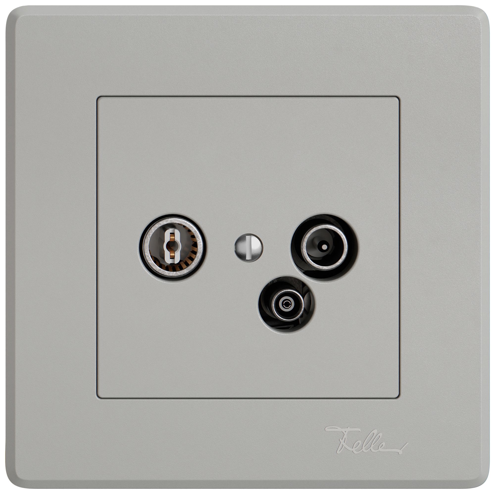 UP-Antennendose TV-R-Daten EDIZIO.liv SNAPFIX® 4dB hgu