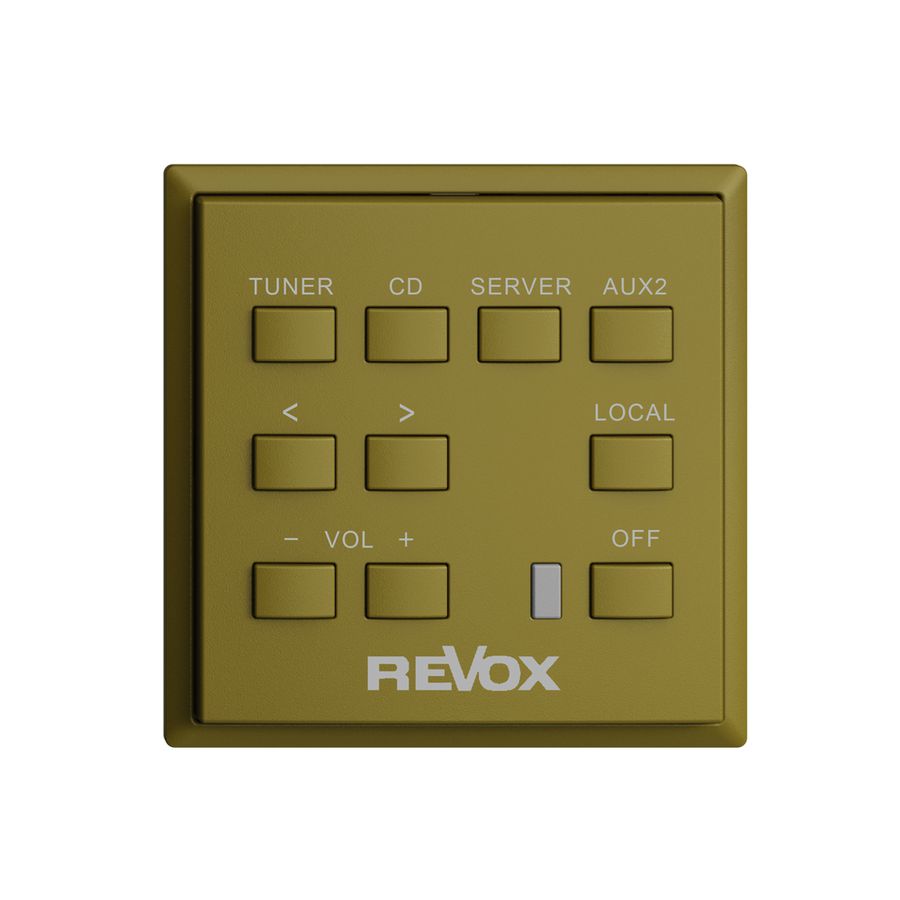 UP-Wandbedienung Revox EDIZIOdue olive