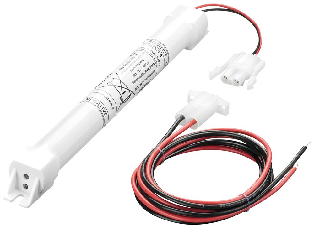 Accu NiMH 4Ah 3A CON per elemento di emergenza