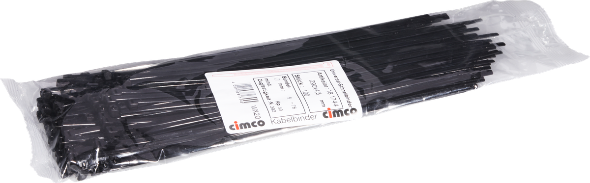 Fascetta Ty-Rap TY5253MXR 4.8×293mm nero