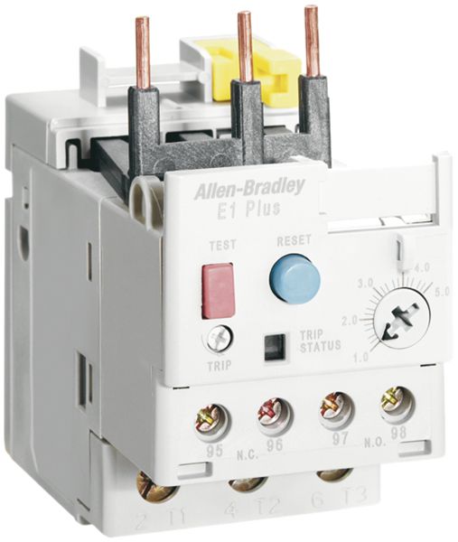 Relais thermique AB 193-EEQD (11…55A), 3L, bouton reset/test