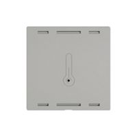 Commande p.capteur de température ambiante EDIZIO.liv Wiser SNAPFIX® 60×60mm grc