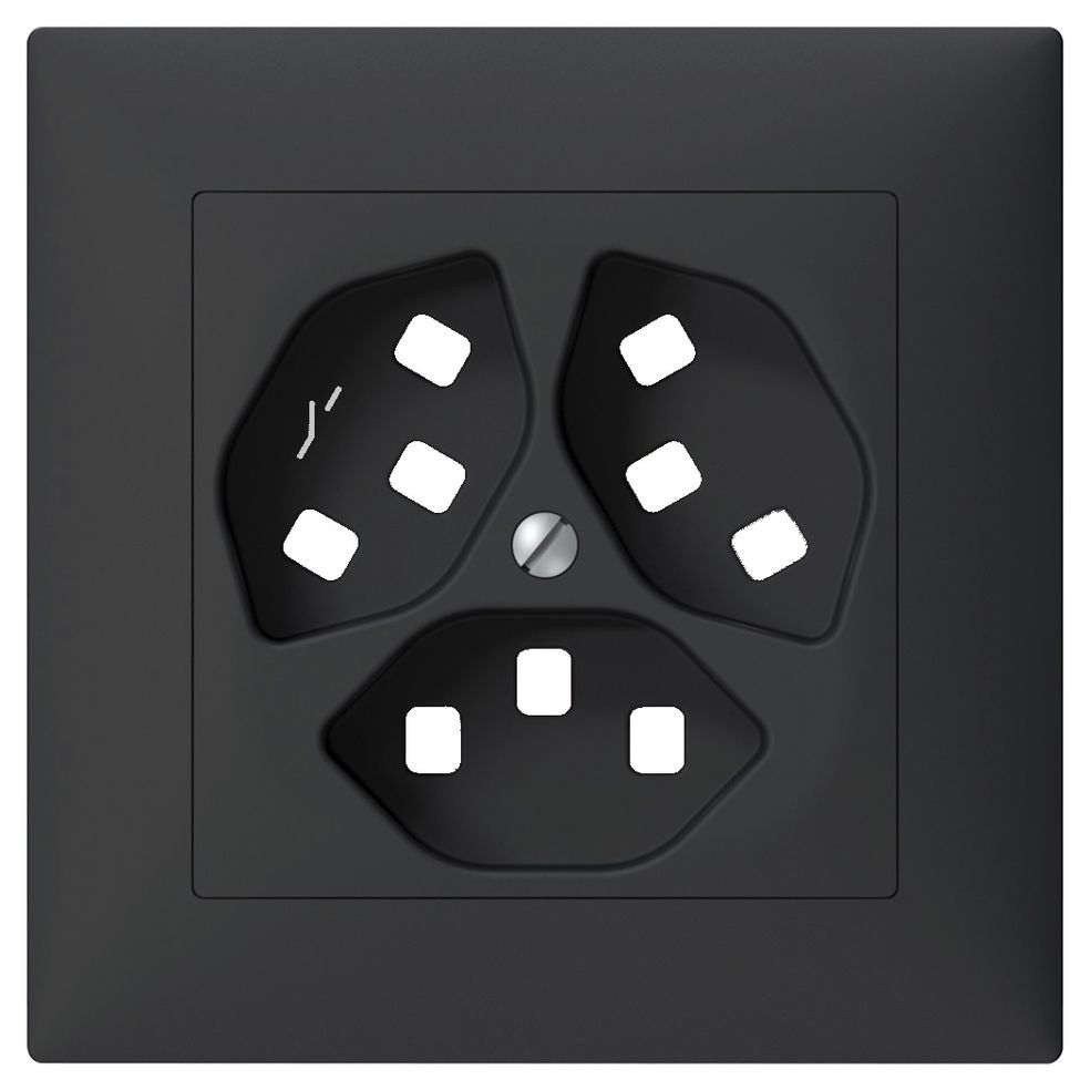 Kit frontal SIDUS B pour 3×T23/1 anthracite