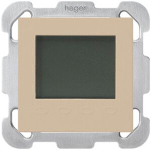 UP-Raumthermostat Hager kallysto B mit Display beige