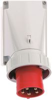 AP Gerätestecker CEE Bals 5P 63A 400V 6h rot IP67 Ni Schkl.