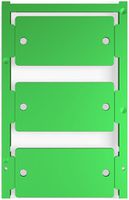 Marcatore per apparecchi Weidmüller MultiCard CC 30×60mm PA66 verde