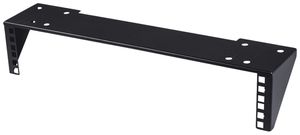 Halterung 19" VALUE 2HE 500×100mm max. 25kg Stahl schwarz