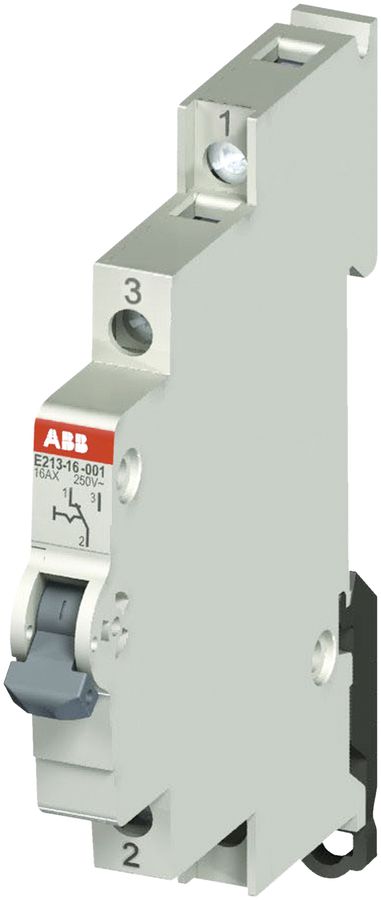 Inverseur AMD ABB E213, 16A/250V 1L 1C, ½UM, "I-II"