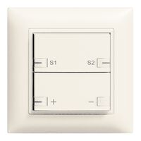UP-Frontset Universaldimmer Szene 1K/2T ZEP mit LED weiss