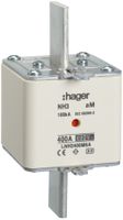 Fusibile HPC Hager DIN3 690VAC 400A aM segnalatore doppio inossidabile