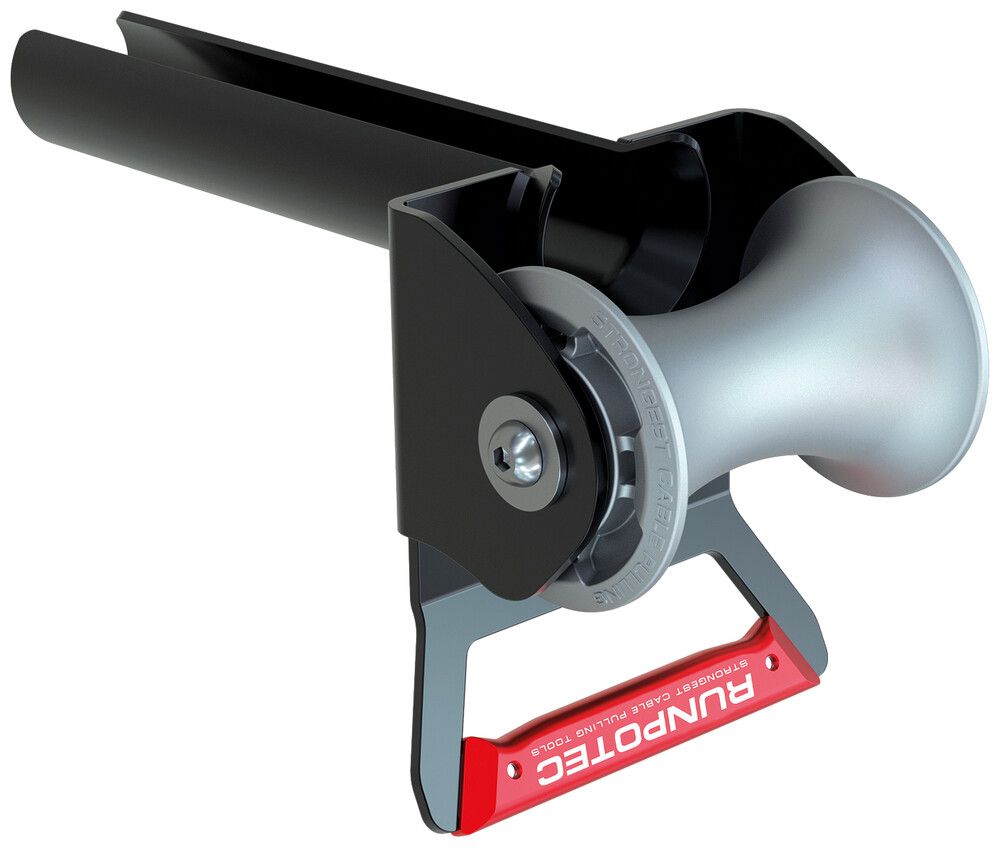 Kabelumlenkrolle Runpotec Ø90mm Ø40mm 4500kg Aluminium