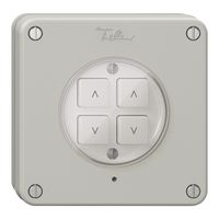 UP-Storenschalter 2K/4T NEVO Wiser lichtgrau