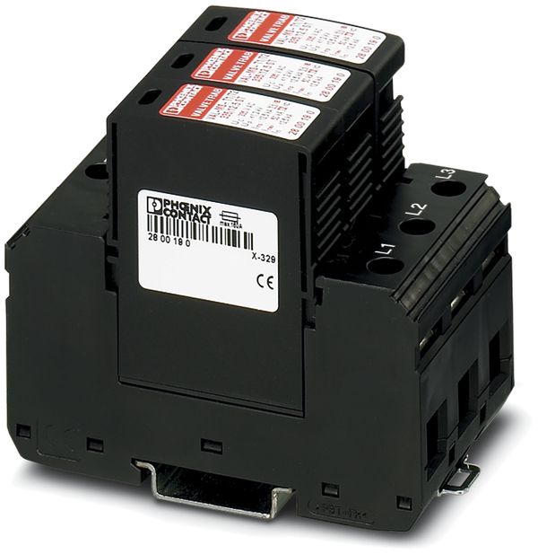Blitzstromableiter Phoenix Contact 3L/PEN Typ 1+2