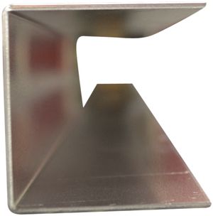Kabelschutzkanal Aluminium 45×45mm 2m
