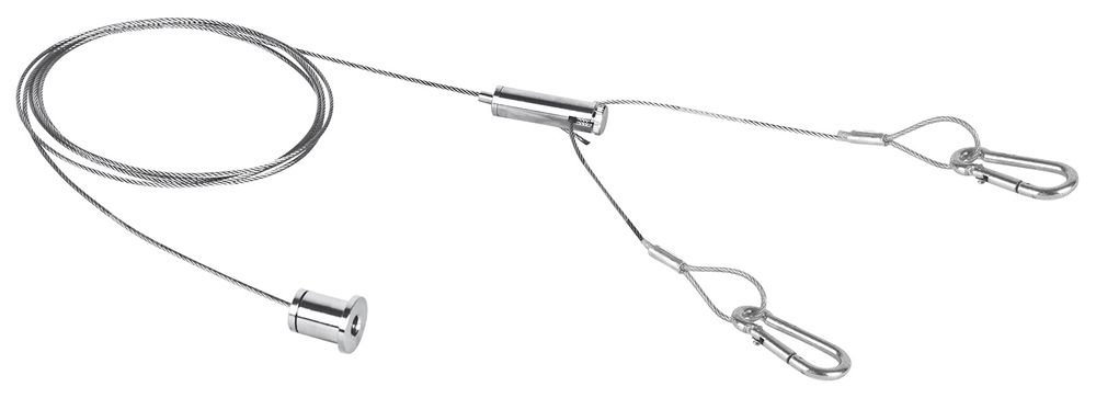 Suspension à corde LEDVANCE LN SF 1.5m acier