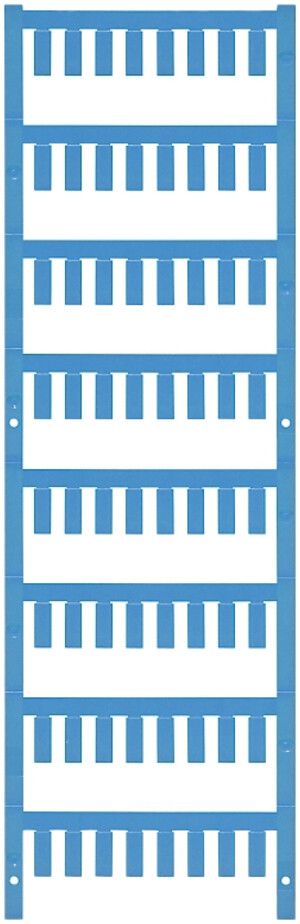 Marqueur de conducteur Weidmüller MultiCard SF p.Ø3…3.7mm 12×4.6mm PA66 bleu