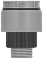 Adapter für Einlochmontage WERMA EM, grau