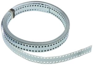 Cu-Band weich verzinnt gelocht 40×3mm