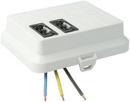 Frontteil AGRO, in: 3P H07V-U, out: 2×3P sw L1, WAGO