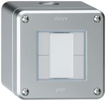 AP-Taster robusto Q KNX 4× s/e-link aluminium