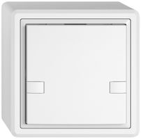 Poussoir KNX RGB AP EDIZIO.liv SNAPFIX® capteur temp.s.LED 1× comm.2T bc