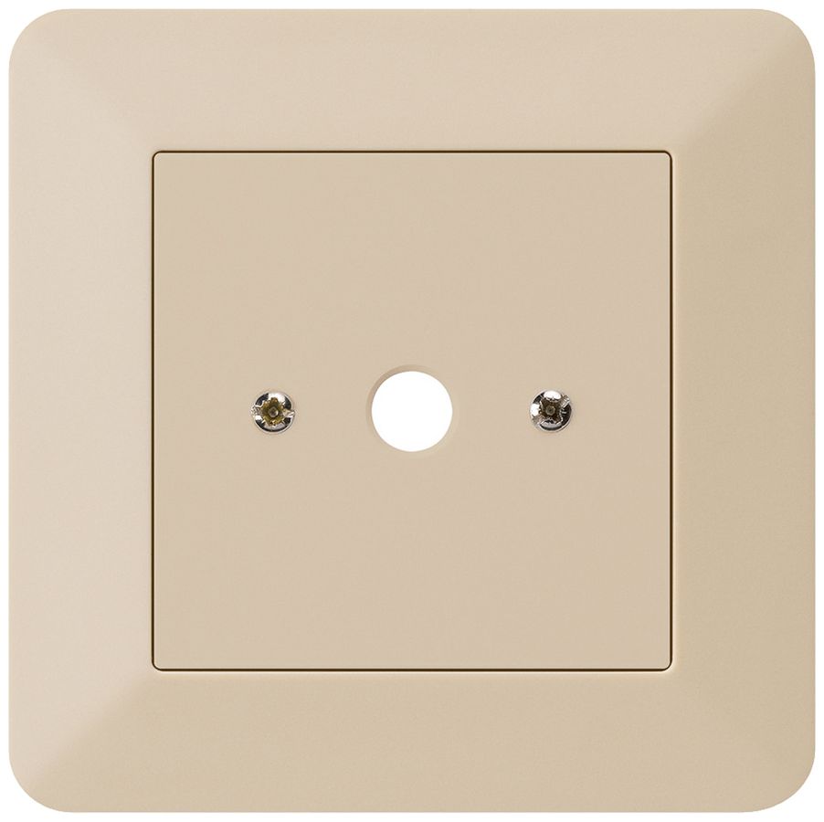 UP-Durchgangsdose kallysto.trend beige Ø9mm ohne Klemmeneinsatz