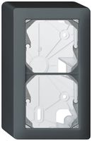 AP-Kopfzeile kallysto 2×1 anthrazit