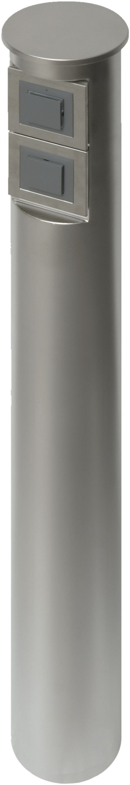 Colonna di raccordo Haba Rondo acciaio pregiato 2×65mm 1m