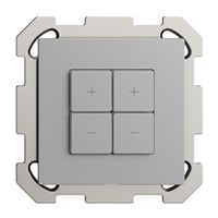 UP-Nebenstelle 2K/4T zu Dimmer Edue Wiser silver