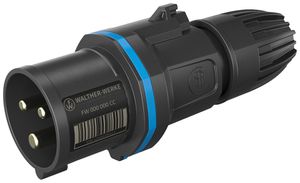 Stecker CEE NEO 3P 16A 200…250V 6h rot IP54 schraublose Klemme