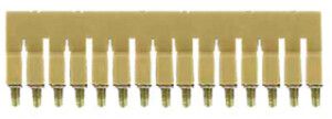 Querverbinder Weidmüller WQV 2.5/15 geschraubt 15L 5.1mm isoliert 32A gelb
