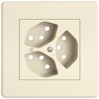 UP-Montageset EDIZIO.liv SNAPFIX® für 3×T13 mit Frontlinse cr