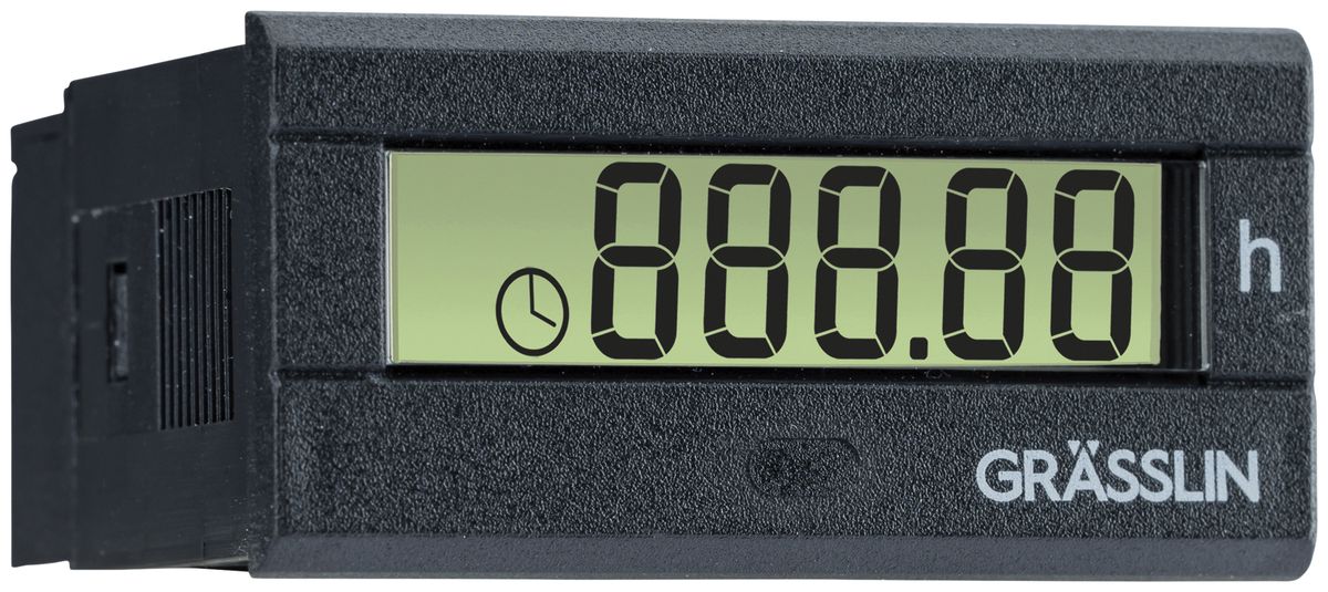 Compteur d'heures de service INC Elbro taxxo 9612, 12…24VDC, noir
