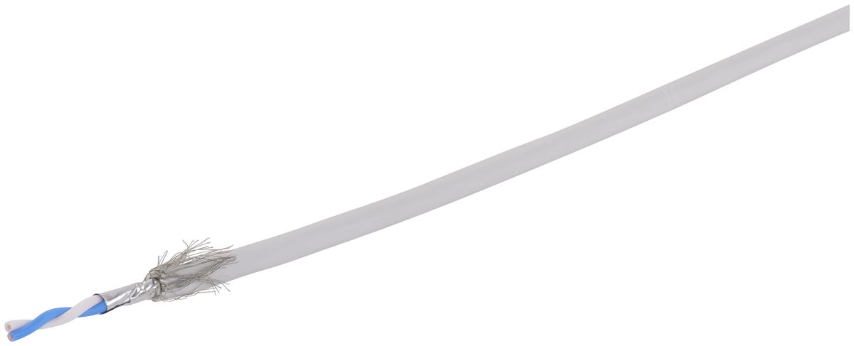 Datenkabel R&M SPE, Klasse T1-B S/FTP 1P AWG22 600MHz LSZH Dca grau, 500m