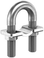 Bride universelle AGRO Ø22mm zinguée