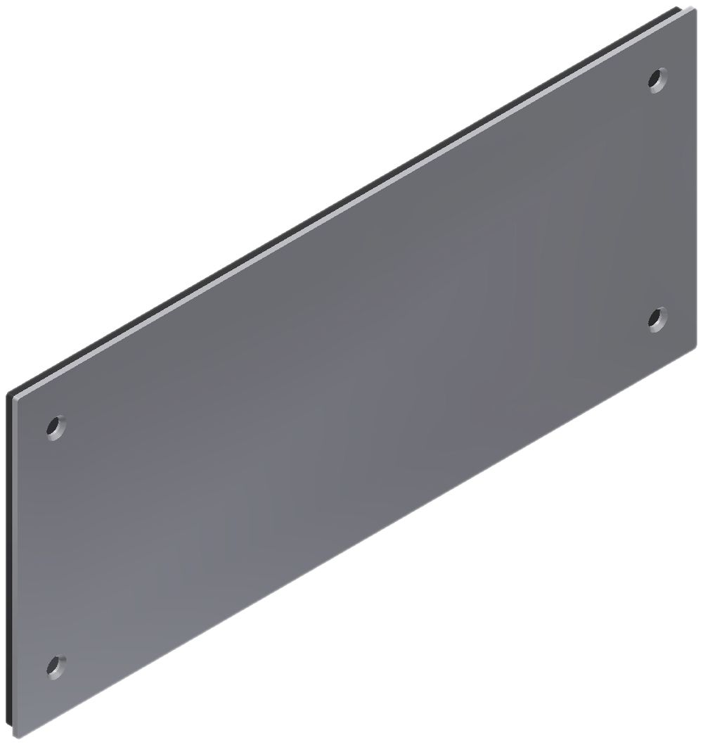 Nassdeckel Quox 265×115mm Chromstahl geschliffen IP54