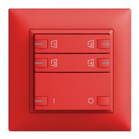 Kit de montage ENC Edue zeptrionAIR, WLAN ON/OFF LED-RGB, 2×touche, 2×comm.ber