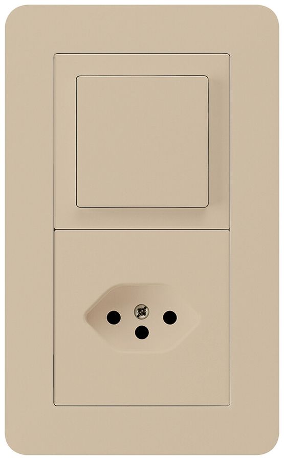 UP-Kombination kallysto.trend Gr.I-I vertikal Impulstaster+Typ 13 beige