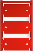 Marcatore per apparecchi Weidmüller MultiCard CC 30×60mm PA66 rosso