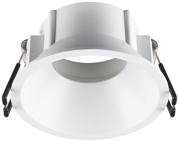 Cadre d'encastrement SLV NEW TRIA 75 aluminium Ø82×43mm blanc