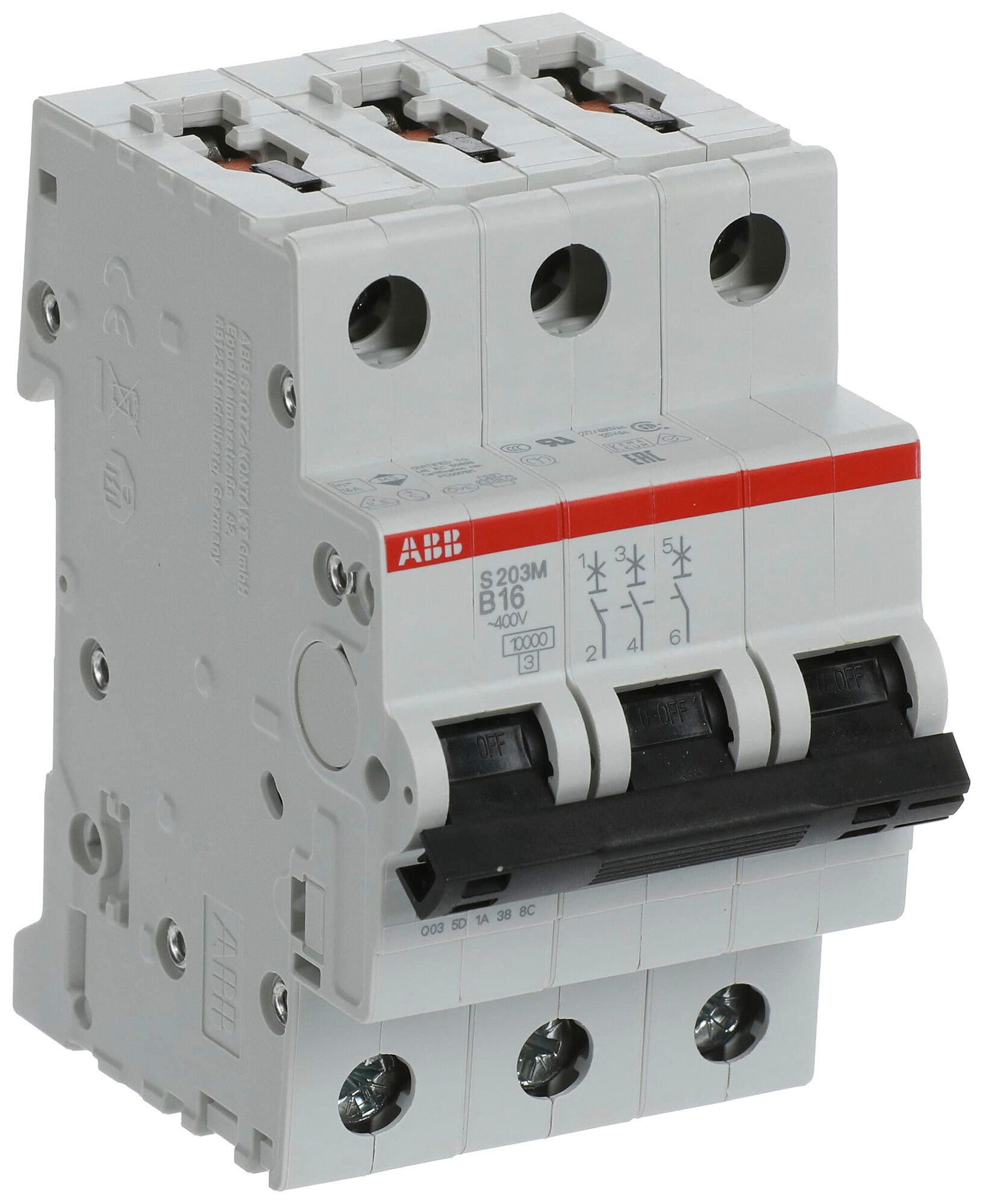 Leitungsschutzschalter ABB S203M-B16 16A B 10kA