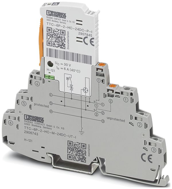 Protezione sovratensioni Phoenix Contact TTC-6P-2-HC-M-24DC-UT-I